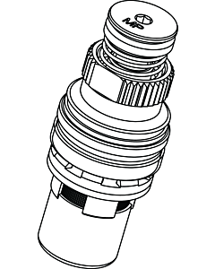 Ideal Standard sans mélange, B960333AA chrome