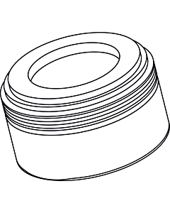 Ideal Standard Laminarsprudler B960457AA M24 X 1, Diebstahlgesichert