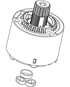 Ideal Standard cartridge 47 CYCLE, VALVE, Zst., B960571NU 124 degrees