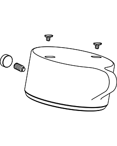 Ideal Standard lever CERAPLPUS, B960631AA f. Self-closing faucet, chrome