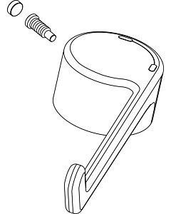 Ideal Standard Griff CERAPLUS, 180mm, Logo ISI, B960687AA Chrom