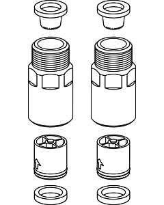 Ideal Standard flexible Anschlussschläuche B960844NU