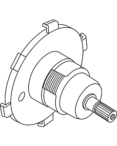 Ideal Standard porte-rosace A963246NU, cpl. A963246NU