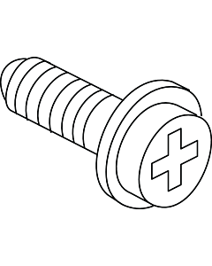 Ideal Standard screw m4x12k + ka-z A963647NU