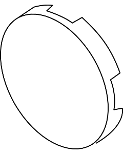 Ideal Standard cap, A962361LJ, RAL7016 gray A962361LJ