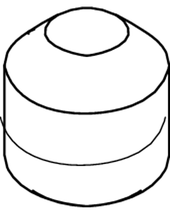 Ideal Standard screw m4x4 din916 A962270NU