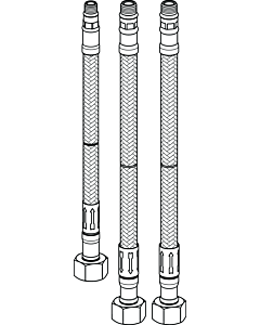Ideal Standard Druckschlauch M8x1-G3/8 420mm LG. A963680NU