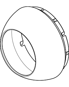 Ideal Standard ACTIVE, avec joint torique, chromé B960484AA