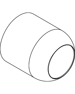 Ideal Standard capuchon A960048, A960048AA chrome