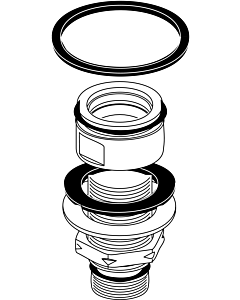 Ideal Standard mounting set, A961811 A961811NU