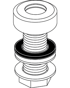 Ideal Standard shower holder cpl. MELANGE A962061AA 4L. Bath / shower, chrome