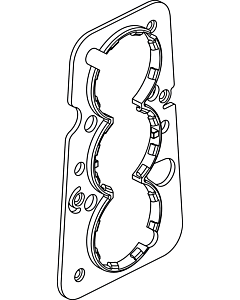 Ideal Standard rosace, petit, thermostat A962074NU
