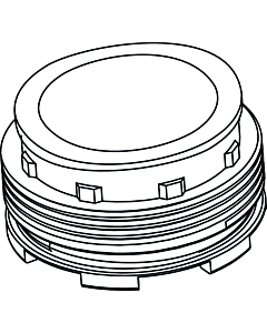 Ideal Standard Strahlregler CACHE, M24X1, 5ltr. A962079NU