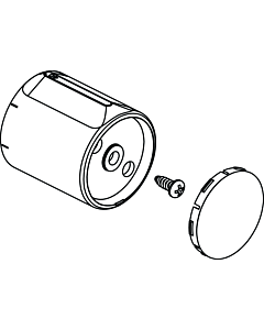 Ideal Standard temperature handle MELANGE BS2 Easy-Box, A962399AA chrome