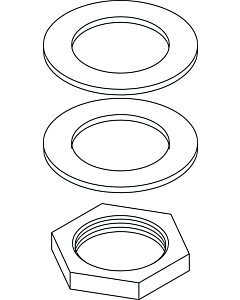 Ideal Standard mounting kit A963049 A963049NU f. Side valve