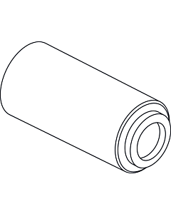 Ideal Standard sleeve for switchover BS2, A960894AA Easy Box, chrome