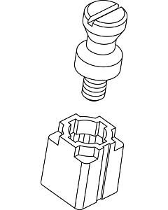 adaptateur de Ideal Standard avec vis A860892NU