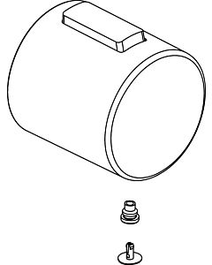 Ideal Standard thermostat Ideal Standard , m. Logo ISI, chrome A860907AA