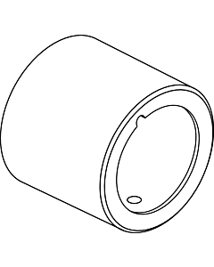 Ideal Standard cap for thermal box BS2 A962391AA Easy-Box, chrome