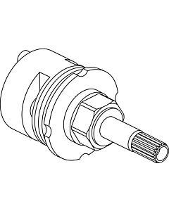 Ideal Standard arrêter u. vanne de commutation therm.A962480NU Easy-Box