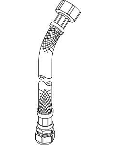 Ideal Standard pressure hose G1 / 2-12 / 400 A962823NU