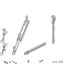 Ideal Standard Schürzenmontageset K793567 mit Wannenfüße + Wannenleisten