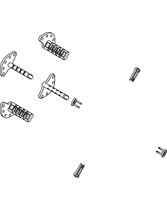 Ideal Standard Versteller für Einbautiefe mit Riegel A963131NU