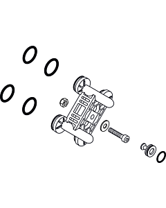 Ideal Standard Spüleinsatz, kpl., für A1000NU A963146NU