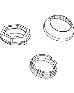 Ideal Standard protection Ideal Standard w. Bague filetée + clé, B960862AA chrome