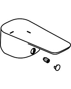 Ideal Standard Griffhebel CERAPLAN III, 40mm, B961115AA blue start, Chrom