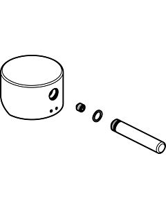 Ideal Standard MARA, D35, complet, B960707AA logo ISI, chromé