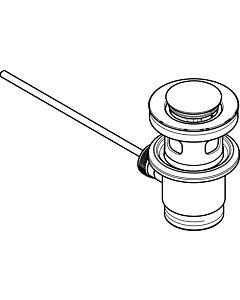 Ideal Standard drain and overflow fitting, chrome