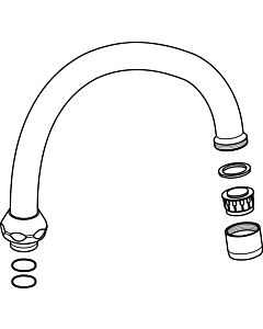 bec pour Ideal Standard , 200 mm, B960416AA, chrome B960416AA