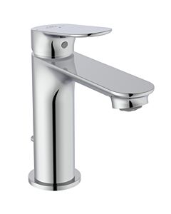 Mitigeur de lavabo Ideal Standard Ceralife O BE007AA, saillie de 110 mm, Blue Start, bonde métallique, chromé