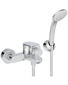 Ideal Standard Ceralife O Badewannenarmatur BE115AA Ausladung 156mm, mit Handbrause-Set, chrom