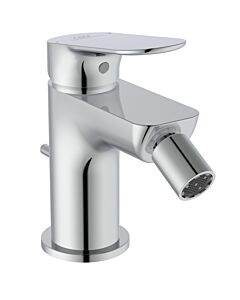 Ideal Standard Ceralife O Bidet Faucet BE112AA DN 15, Projection 95mm, Metal Drain Fitting, Chrome