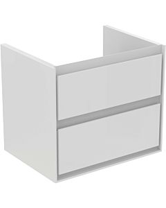 Ideal Standard Connect Air Waschtischunterschrank E0818B2, weiss glänzend/weiss matt, 2 Auszüge