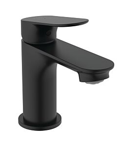Mitigeur de lavabo Ideal Standard Ceralife O BE004XG, saillie de 95 mm, Blue Start, robinet à ouverture par pression, noir soyeux