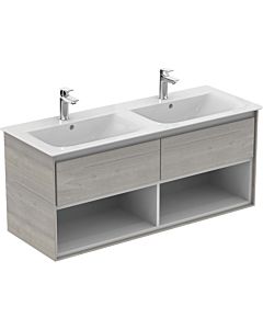 Ideal Standard Connect Air Ideal Standard Connect Air unit E0829PS 120x51.7x44cm, 2 pull-outs, gray oak decor / matt white