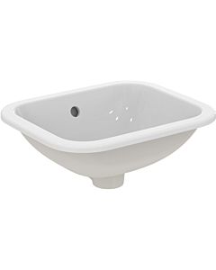 Ideal Standard Connect E505601 42 x 35 cm, blanc, sans trou pour robinetterie, avec trop-plein