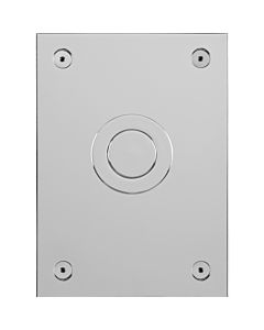 Ideal Standard Septa plaque de déclenchement d&#39;urinoir Pro P0115AA 128x100x175mm, pour urinoir, mécanique, chromé