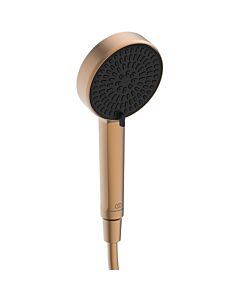 Douchette Ideal Standard IDEALRAIN ALU + BD580BR, 2 jets, Ø 100 mm, Bronze