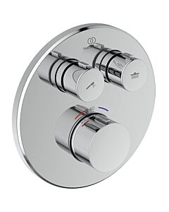 Ideal Standard CERATHERM NAVIGO Thermostat A8579AA rund, 157x64x157 mm, 2 Verbraucher, Chrom