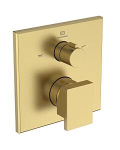 Ideal Standard Extra Fertigmontageset A8731A2 157x69x157 mm, für Unterputz-Brausearmatur, brushed gold