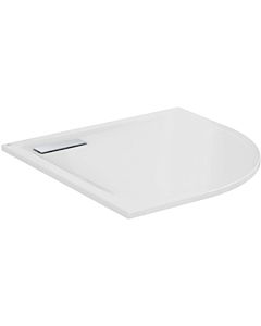 Ideal Standard Ultra Flat New quadrant shower tray T449201 90 x 90 x 2.5 cm, white (Alpin), waste set with cover