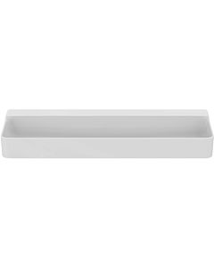 Ideal Standard Conca Waschtisch T384501 ohne Hahnloch und Überlauf, geschliffen, 1200 x450 x 145 mm, weiß
