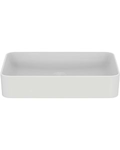 Ideal Standard Conca top bol T3698MA sans trou pour robinetterie ni trop-plein, carré 600 x 400 mm, blanc Ideal Plus