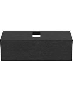 Ideal Standard Conca vanity unit T3931Y4 with cut-out, 2000 pull-out, 120x50.5x37 cm, center, flamed oak veneer