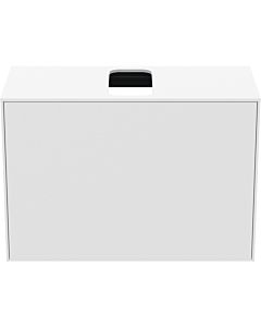 Ideal Standard Conca vanity unit T3935Y1 with cutout, 2000 pull-out, 80x37x55 cm, center, white matt lacquered