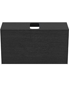 Ideal Standard Conca vanity unit T3936Y4 with cutout, 2000 pull-out, 100x37x55 cm, center, flamed oak veneer